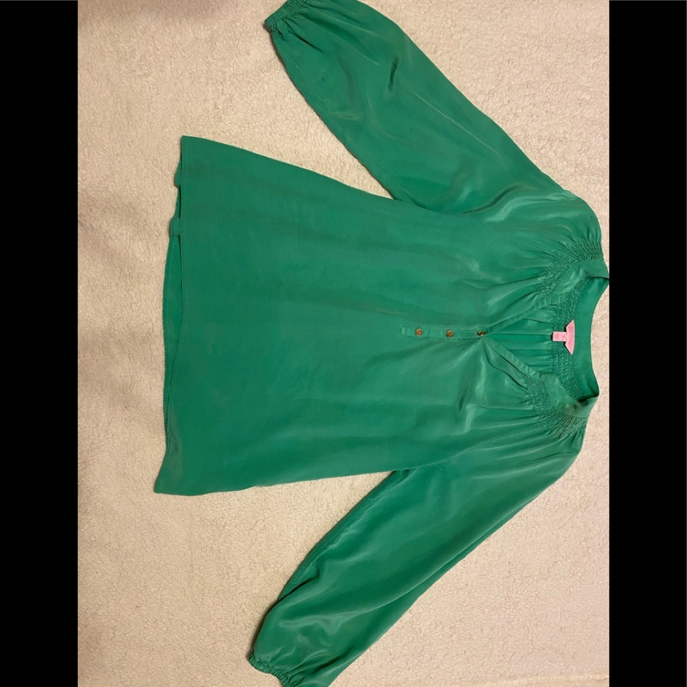 Mint Green Lilly Pulitzer Blouse